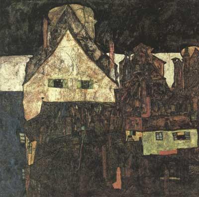 Egon Schiele The Small City I (Dead City VI) (mk12)